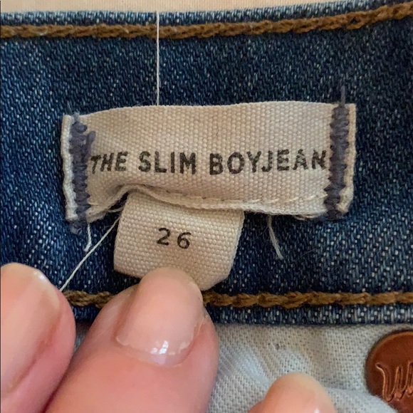 Madewell Slim Fit Boyfriend Jean - Picture 4 of 7